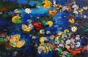 Kenneth Webb, Lily Pond at Morgan O'Driscoll Art Auctions