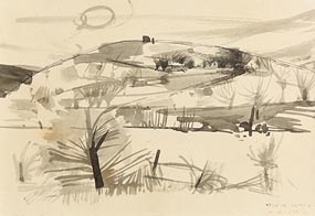 Louis Le Brocquy, Mount Venus (1946) at Morgan O'Driscoll Art Auctions