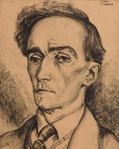 Harry Kernoff, Cathal O'Shannon (1931) at Morgan O'Driscoll Art Auctions