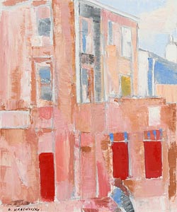 Alexey Krasnovsky, India Street, Brooklyn at Morgan O'Driscoll Art Auctions