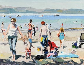 Stephen Cullen, Kells Bay Beach at Morgan O'Driscoll Art Auctions