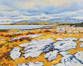 Fergal Flanagan, The Burren, near Ballybaughan, Co Clare at Morgan O'Driscoll Art Auctions