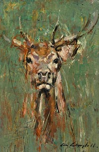 Con Campbell, Stag at Morgan O'Driscoll Art Auctions