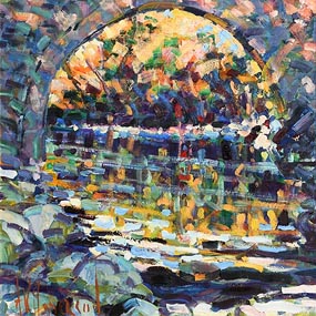 Arthur K. Maderson, Below the Old Bridge at Morgan O'Driscoll Art Auctions