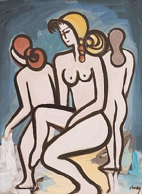 Markey Robinson, Female Bathers at Morgan O'Driscoll Art Auctions
