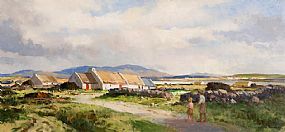 Maurice Canning Wilks, In the Rosses Country, Co.Donegal at Morgan O'Driscoll Art Auctions