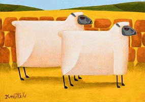 Graham Knuttel (1954-2023), Ewe Two at Morgan O'Driscoll Art Auctions