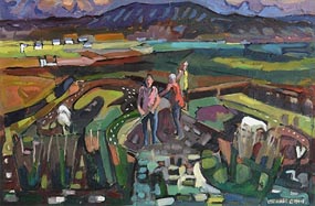 Michael O'Neill, In The Fields at Morgan O'Driscoll Art Auctions