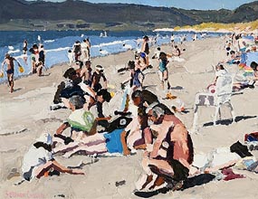 Stephen Cullen, Rossbeigh Beach, Co Kerry at Morgan O'Driscoll Art Auctions
