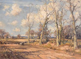 Frank McKelvey, Ploughing the Fields at Morgan O'Driscoll Art Auctions