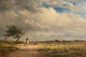 Wycliffe Egginton, The Road Across the Common at Morgan O'Driscoll Art Auctions