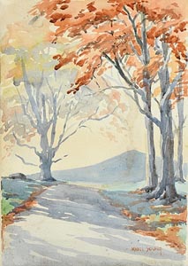 Mabel Young, Autumn Shadows Kilmacanoque at Morgan O'Driscoll Art Auctions