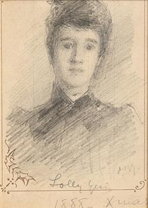 John Butler Yeats, Lolly (1888) at Morgan O'Driscoll Art Auctions