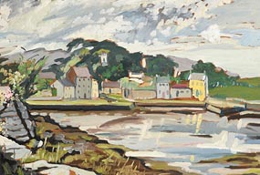 Kitty Wilmer O'Brien, Little Harbour, North Clare (1972) at Morgan O'Driscoll Art Auctions