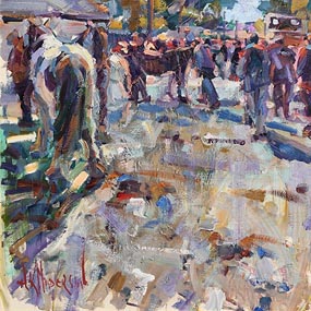 Arthur K. Maderson, Towards the End of the Day (At Tallow Horse Fair) at Morgan O'Driscoll Art Auctions