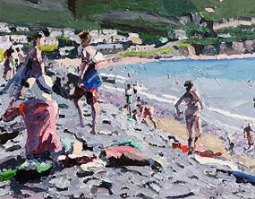 Stephen Cullen, Glenbeigh Beach at Morgan O'Driscoll Art Auctions
