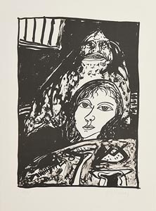 John Bellany, The Death Knell Rings Out (2004) at Morgan O'Driscoll Art Auctions