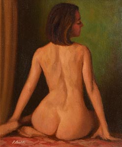 James Cahill, Nude at Morgan O'Driscoll Art Auctions