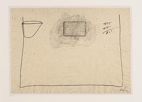 Antoni Tapies, Composition (1982) at Morgan O'Driscoll Art Auctions