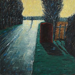 Philip Ryan, Dark Road IV (2015) at Morgan O'Driscoll Art Auctions