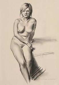 Robbie Wraith (b.1952), Female Nude Study at Morgan O'Driscoll Art Auctions