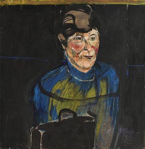 Brian Maguire, Blathain de Sachy (1983) at Morgan O'Driscoll Art Auctions