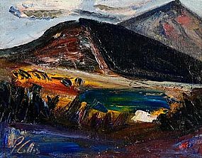 Peter Collis, The Sugar Loaf, Wicklow at Morgan O'Driscoll Art Auctions