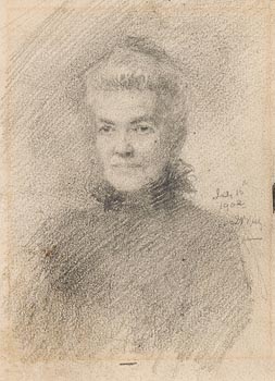 John Butler Yeats, Rosa Butt (1902) at Morgan O'Driscoll Art Auctions