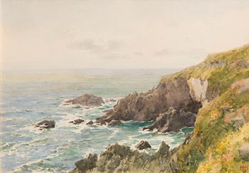 Helen Sophie O'Hara, On the Coast, Co Waterford at Morgan O'Driscoll Art Auctions