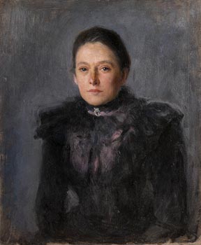 John Butler Yeats, Portrait of a Young Lady at Morgan O'Driscoll Art Auctions