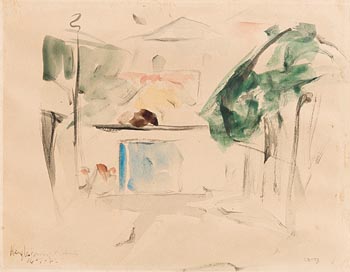 Louis Le Brocquy, Heytesbury Lane, Ballsbridge, Dublin (1942) at Morgan O'Driscoll Art Auctions