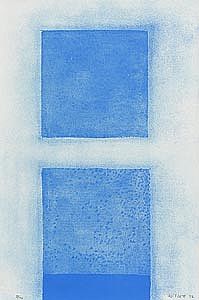 William Scott, Blue Abstract at Morgan O'Driscoll Art Auctions