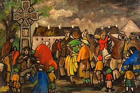 Markey Robinson, Auld Lammas Fair at Morgan O'Driscoll Art Auctions