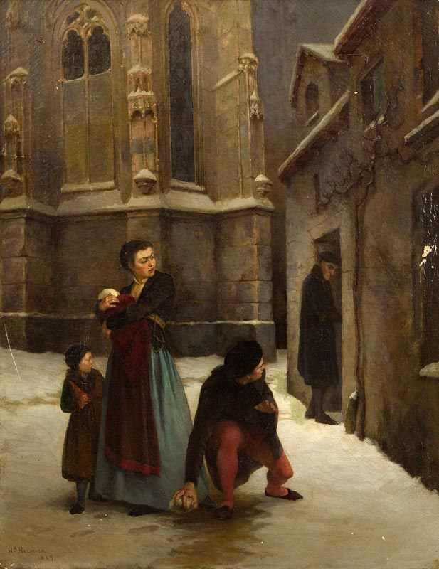 Howard Helmick, Le Mauvais Oeil (The Evil Eye) (1869) at Morgan O'Driscoll Art Auctions