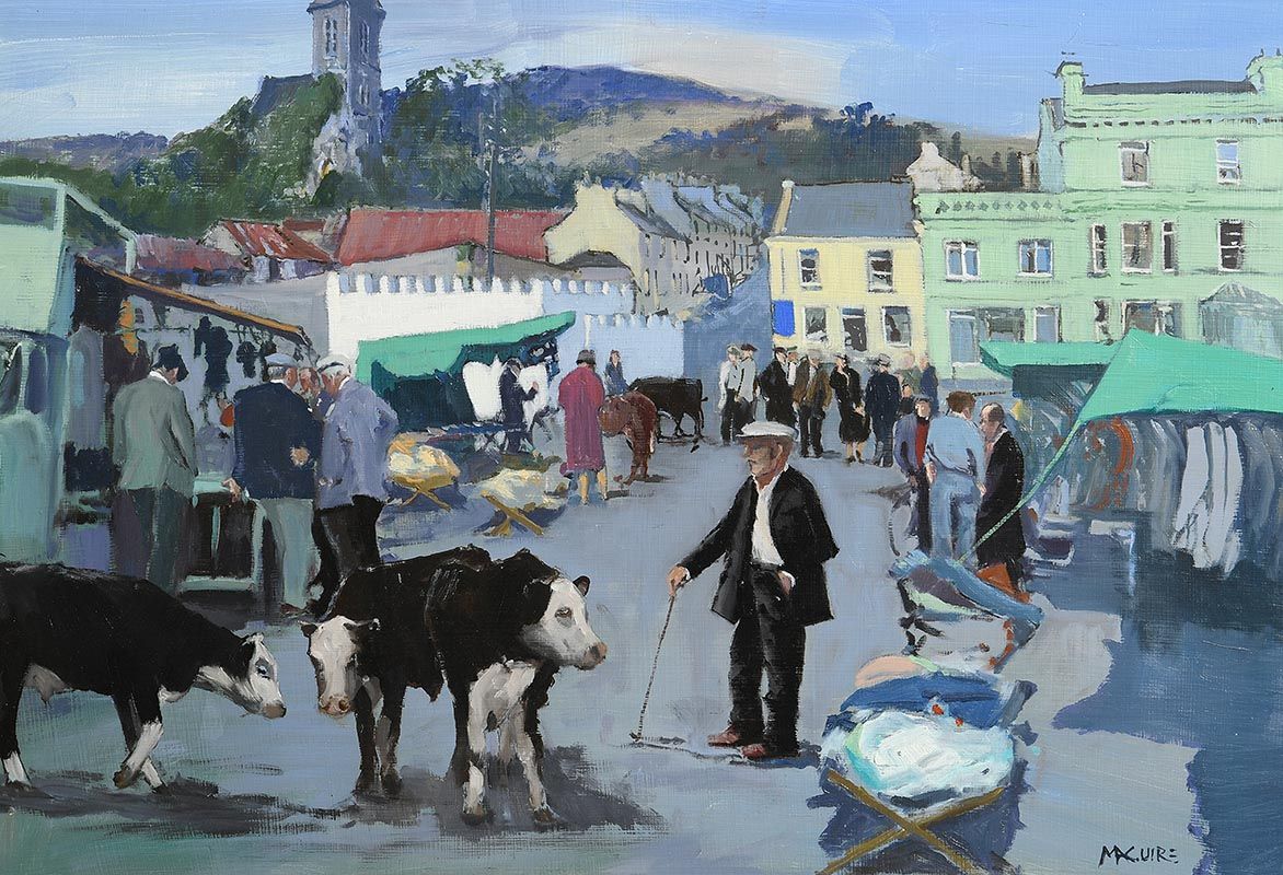 Fair Day, Clifden at Morgan O'Driscoll Art Auctions