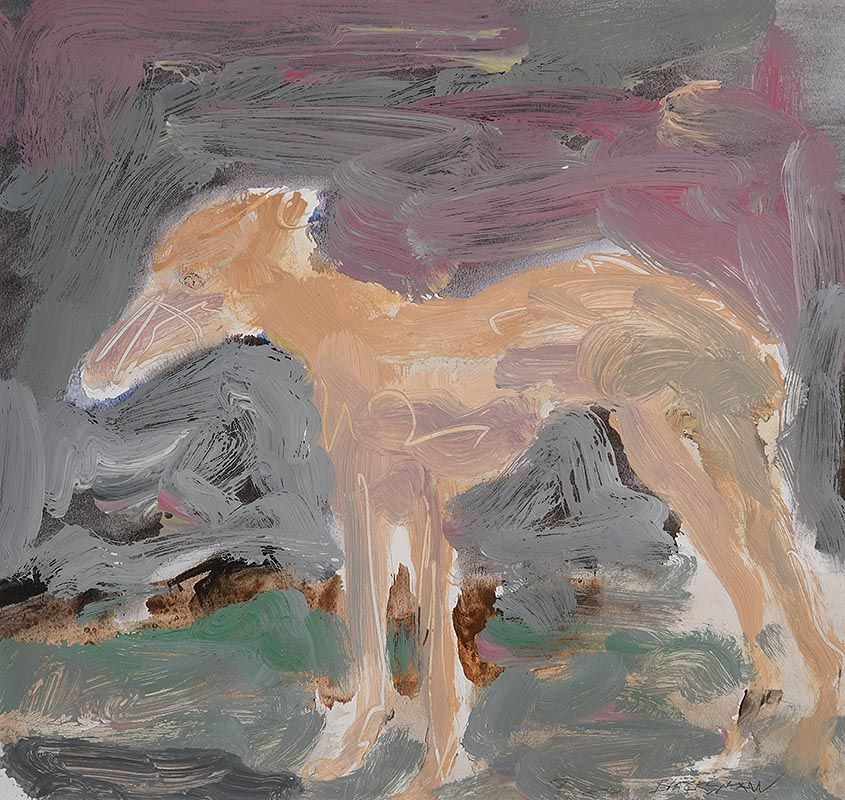 The Greyhound at Morgan O'Driscoll Art Auctions