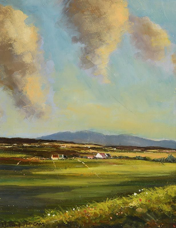 Norman J. McCaig, Ballycastle Hills at Morgan O'Driscoll Art Auctions
