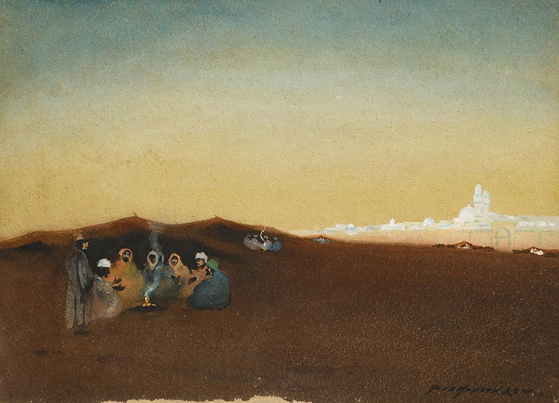 Hans Hansen, Arabian Nights at Morgan O'Driscoll Art Auctions