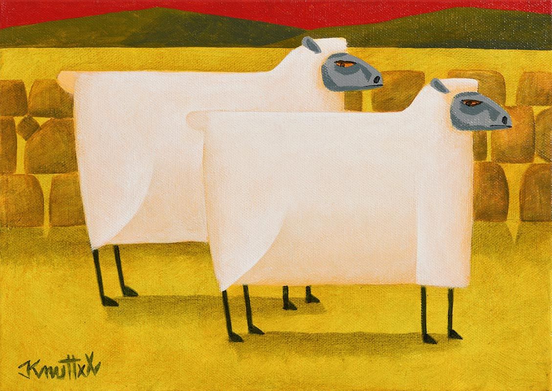 Graham Knuttel, Ewe Two at Morgan O'Driscoll Art Auctions