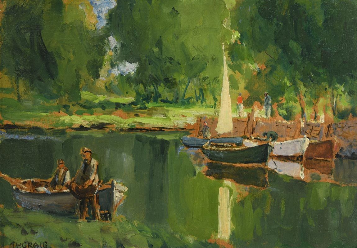 James Humbert Craig, A Summer Day on the Bann at Morgan O'Driscoll Art Auctions