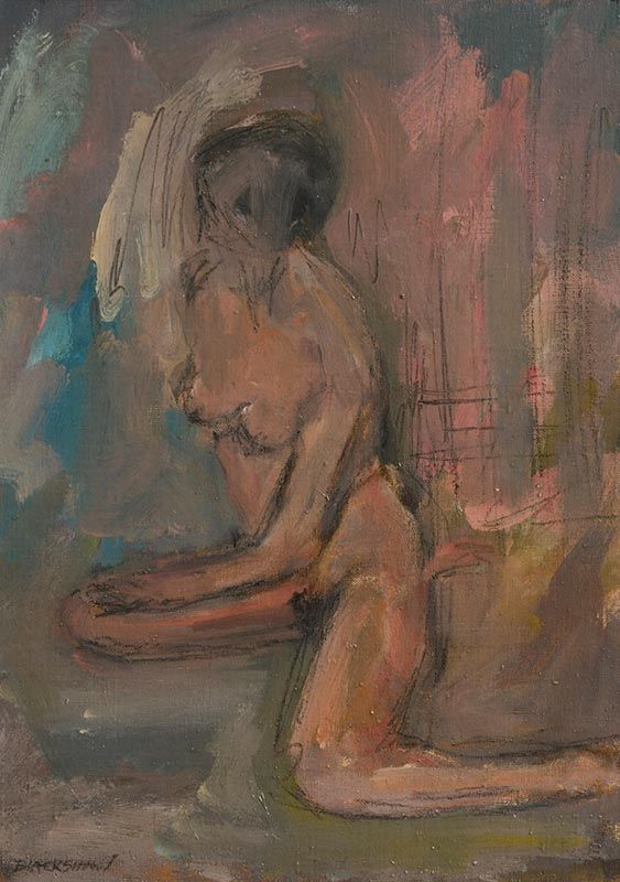 Seated Nude at Morgan O'Driscoll Art Auctions