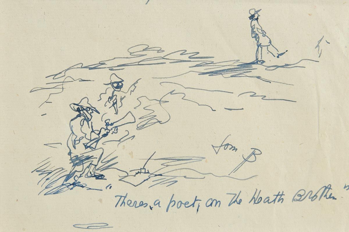 Jack Butler Yeats, There's a Poet on the Heath Brother at Morgan O'Driscoll Art Auctions