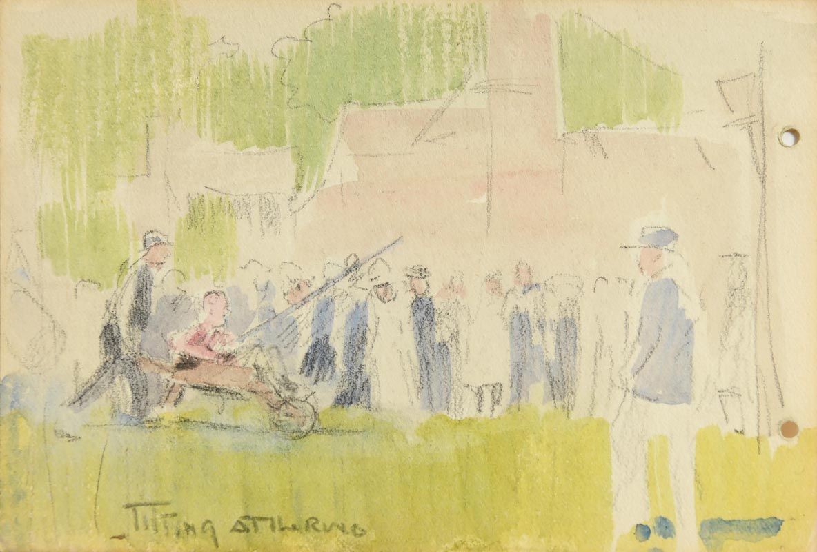 Jack Butler Yeats, Tilting at the Ring at Morgan O'Driscoll Art Auctions