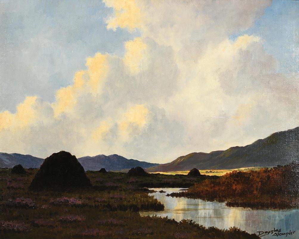 Douglas Alexander, Boglands Connemara at Morgan O'Driscoll Art Auctions
