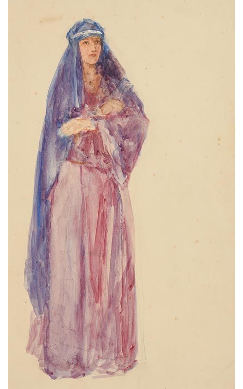 John Butler Yeats, Arabian Lady at Morgan O'Driscoll Art Auctions