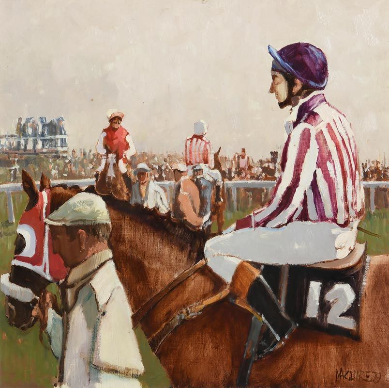 In the Saddle, Galway (1979) at Morgan O'Driscoll Art Auctions