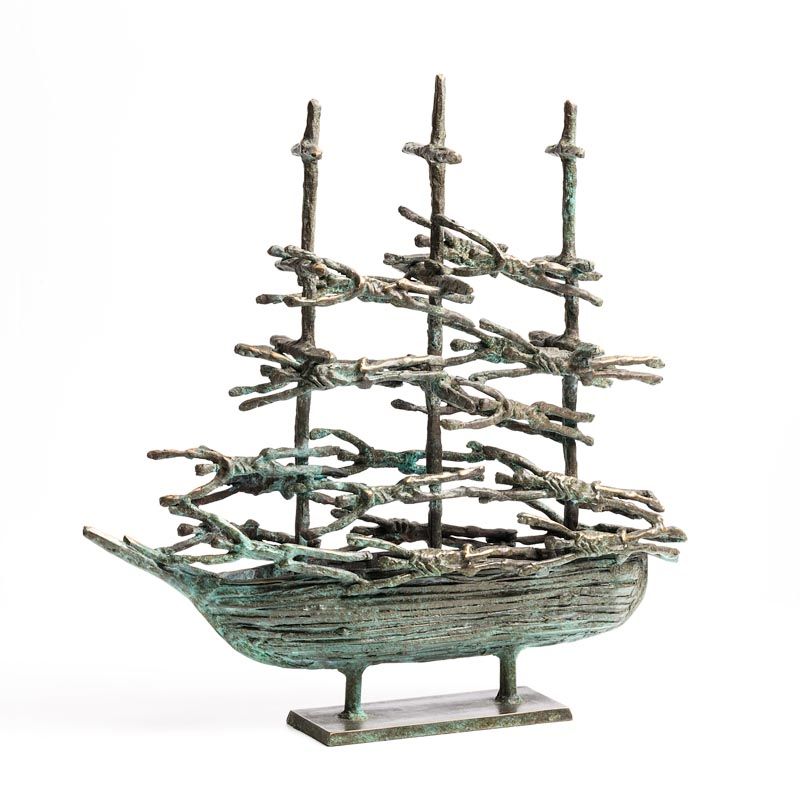 John Behan, Western Famine Ship (2020) at Morgan O'Driscoll Art Auctions