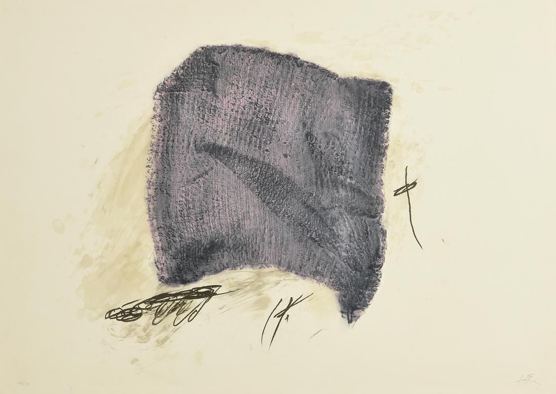 Antoni Tapies, La Serpilliere at Morgan O'Driscoll Art Auctions