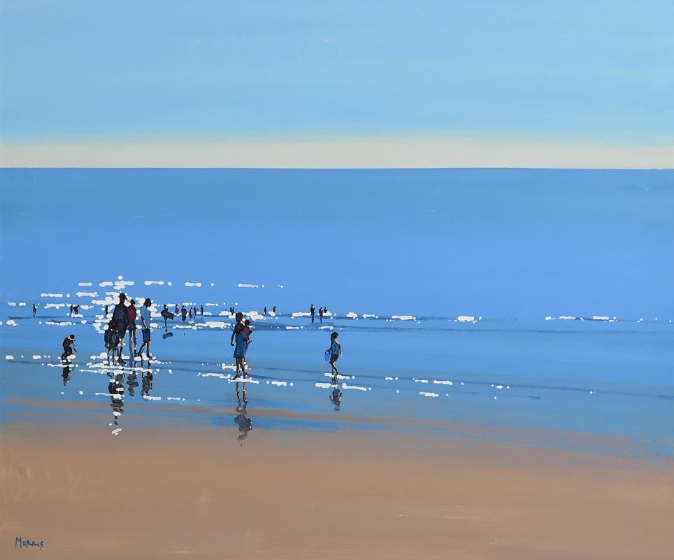 John Morris, Summer Beach at Morgan O'Driscoll Art Auctions