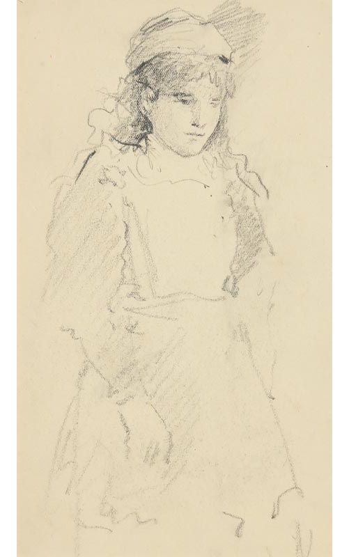 John Butler Yeats, The Young Lady at Morgan O'Driscoll Art Auctions